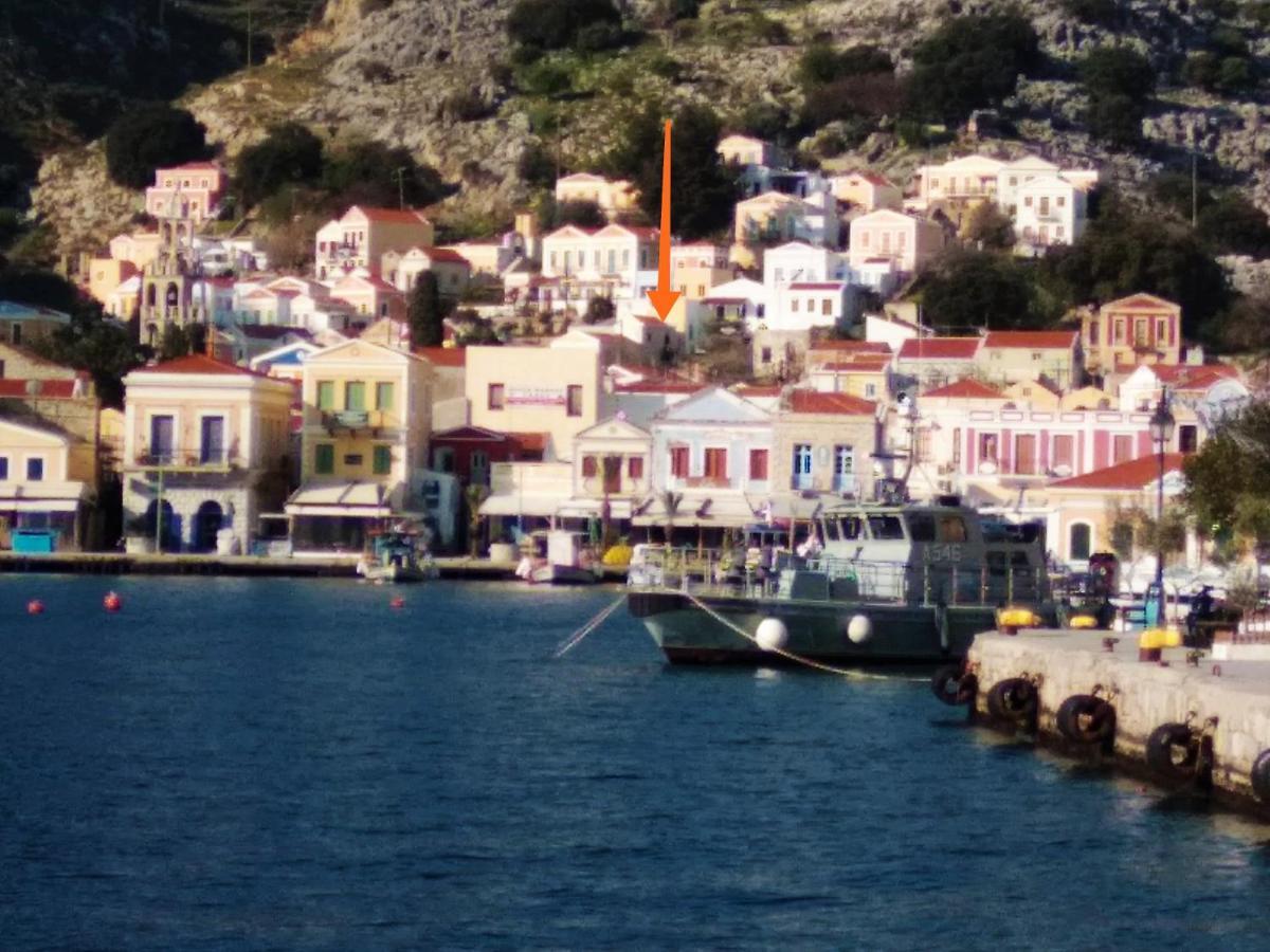 Grandma'S House Lägenhet Symi Exteriör bild